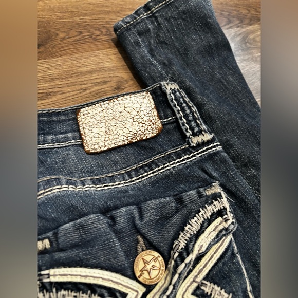 Big Star Women's Blue Boot Cut Jeans pop princess y2k - Picture 8 of 12